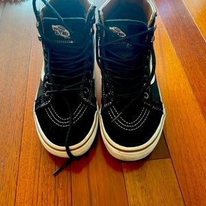 Vans lace up boots. Fleece lined and great for winter.